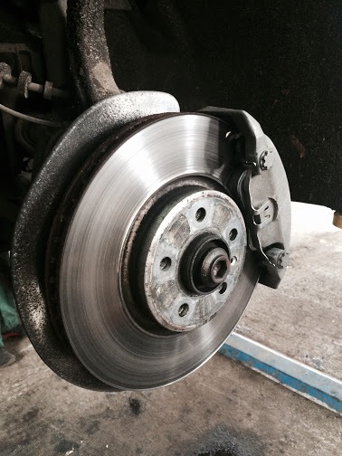 Износ дисков достаточно высокий, так что время апгрейда выбрал правильно :) — Audi A5 Sportback (1G)