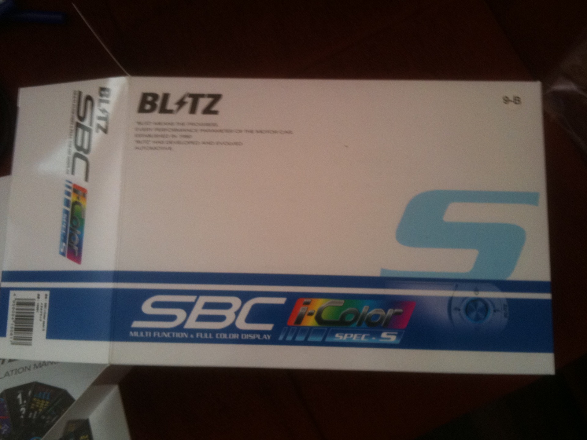 Blitz Boost controller SBC i-Color spec-S Toyota Verossa 30 2003