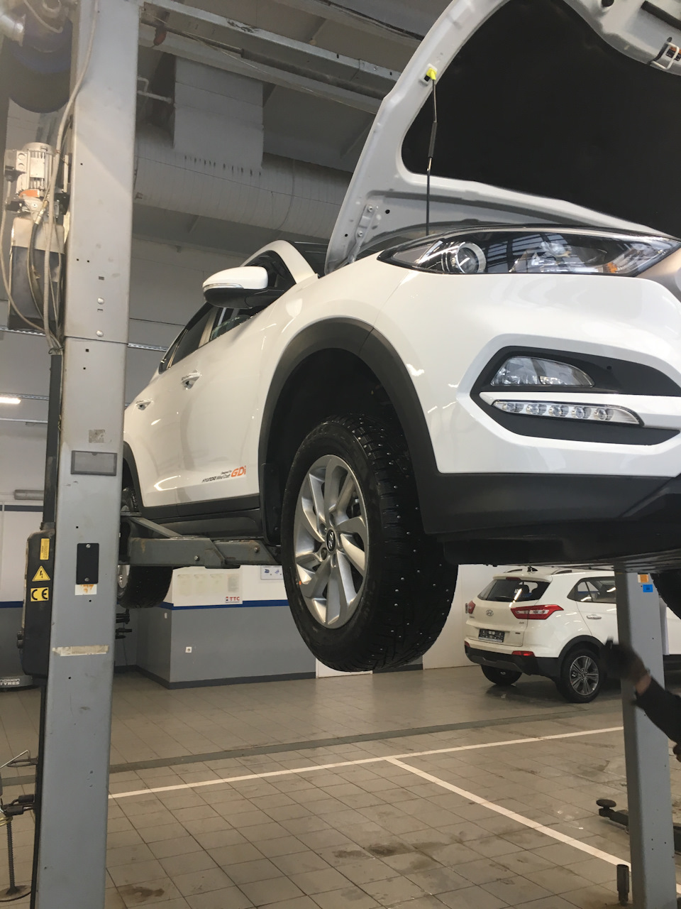 Photo from the logbook Hyundai Tucson (TL)