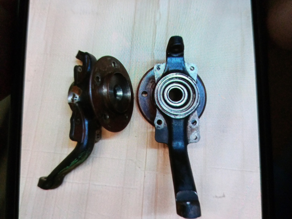 Замена поворотных кулаков. — DRIVE2