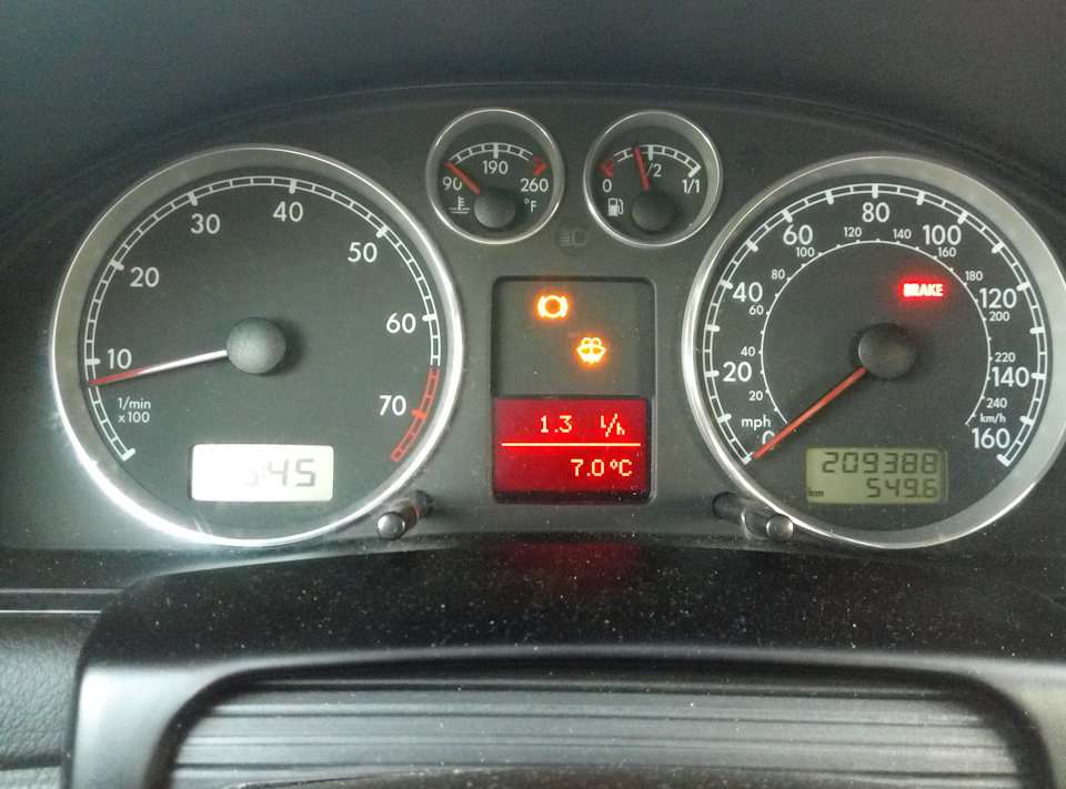 Перевод с Америки на Европу — Volkswagen Passat B5, 1,8 л., 2002 года ...