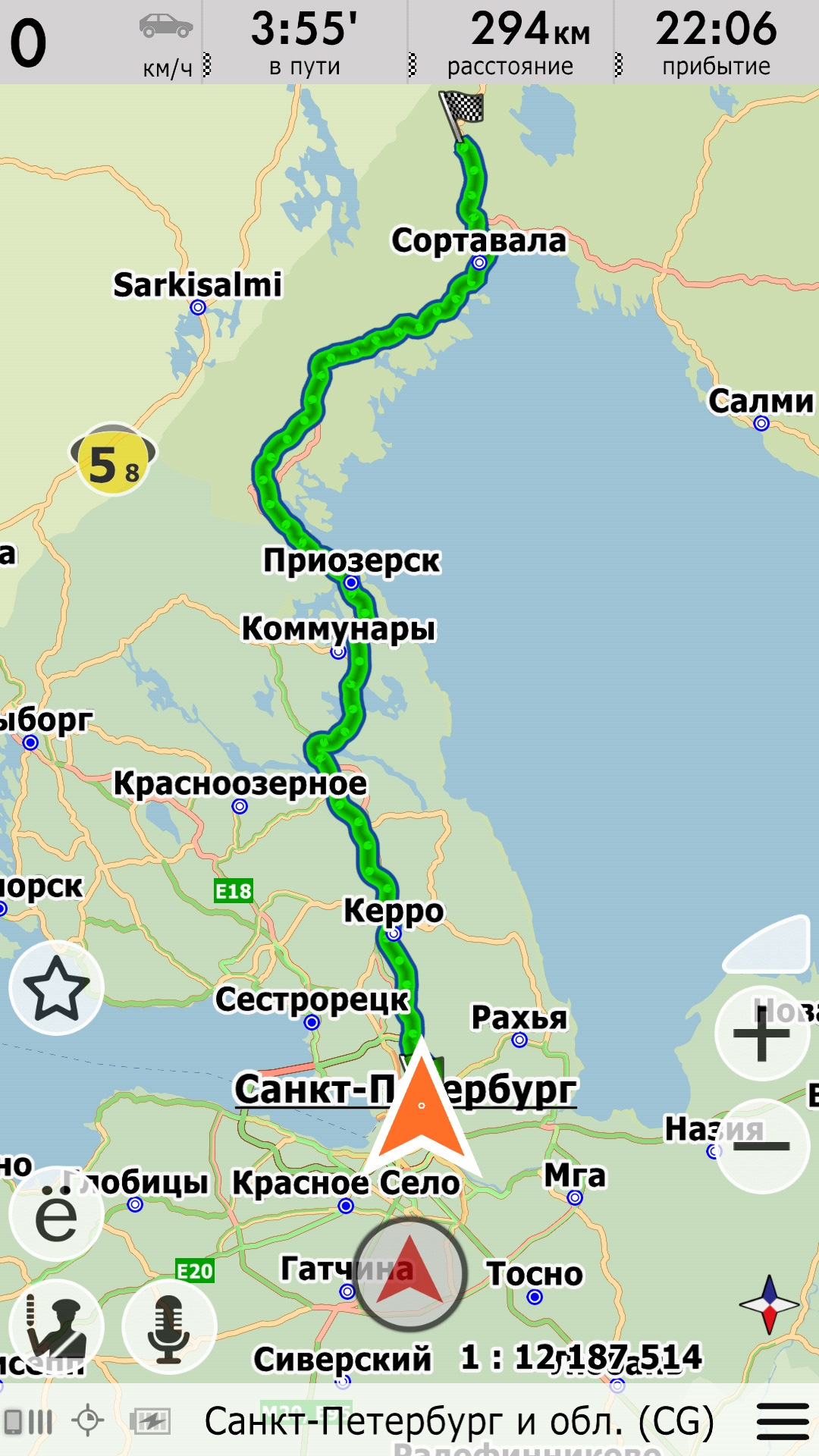 Приозерск санкт петербург карта