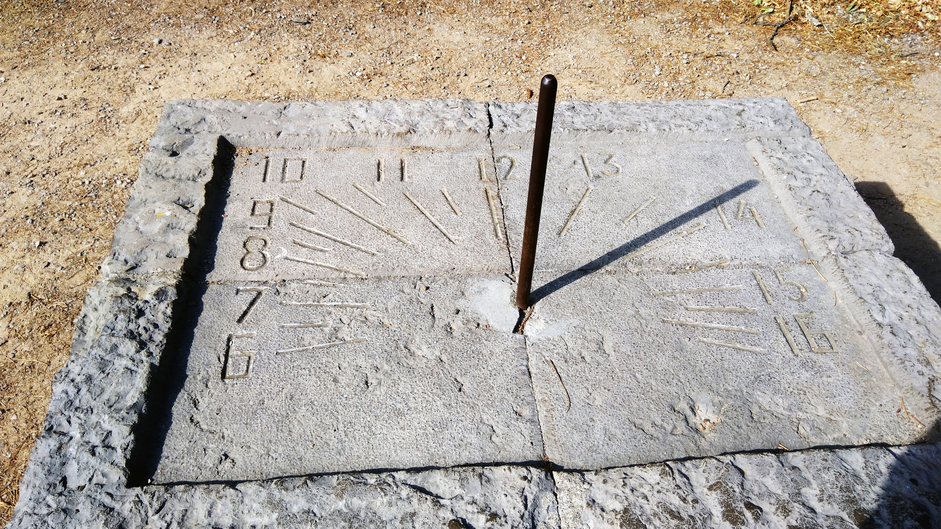 Солнечные часы гномон древний Египет