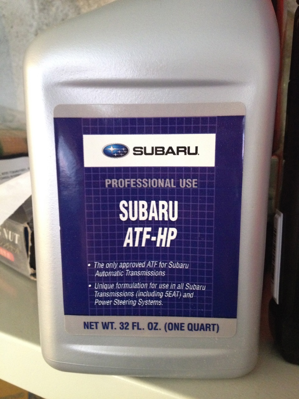 Subaru atf hp аналоги