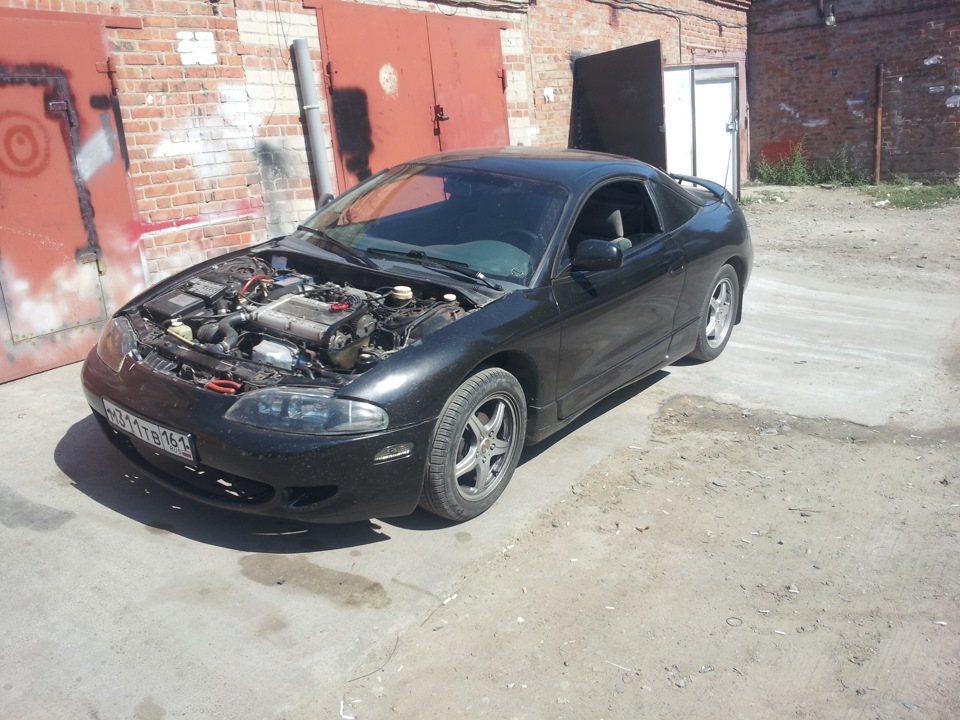 Турбо-компрессорный эклипс!) — Mitsubishi Eclipse (2G), 2 л, 1997 года ...