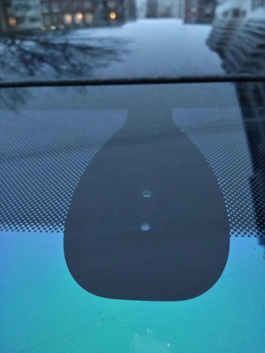 Установка датчика света/дождя — Skoda Rapid (1G), 1,6 л, 2015 года ...