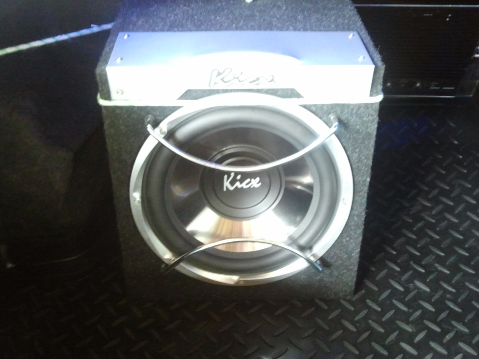 Установил сабвуфер Kicx icq 300ba. — Nissan Almera Classic (B10), 1,6 л ...