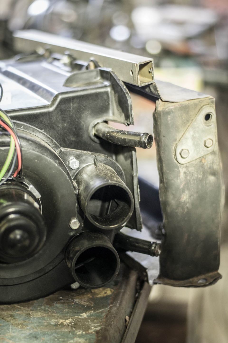 новый отопитель в кабину от газ 3307 — УАЗ 2206, 1996 года | своими ...