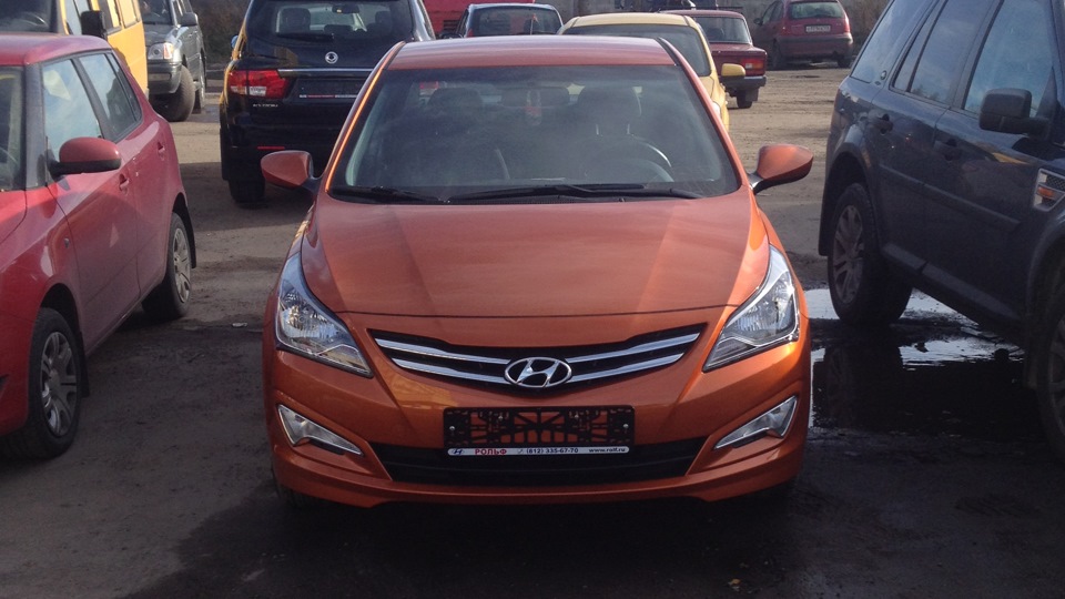 Hyundai Solaris 1.4 бензиновый 2014 | на DRIVE2