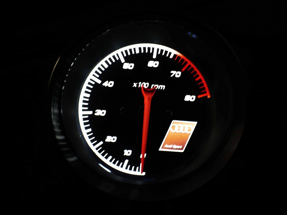 Выносной тахометр для Audi 100 из ваз 2106. — Сообщество «Светодиодный ...