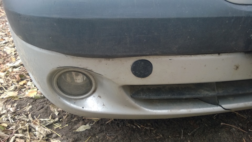 заглушка на бампер — Hyundai Getz, 1,1 л, 2007 года | аксессуары | DRIVE2