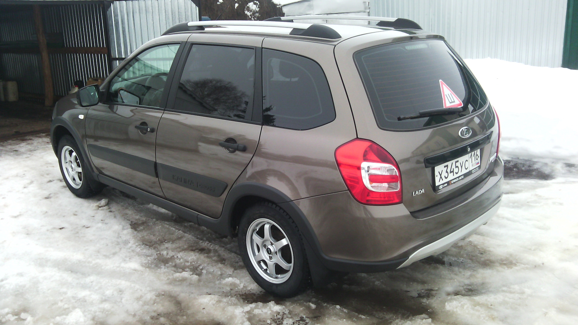 Lada Kalina Cross 1.6 бензиновый 2017 | ~Russian Forester~ на DRIVE2