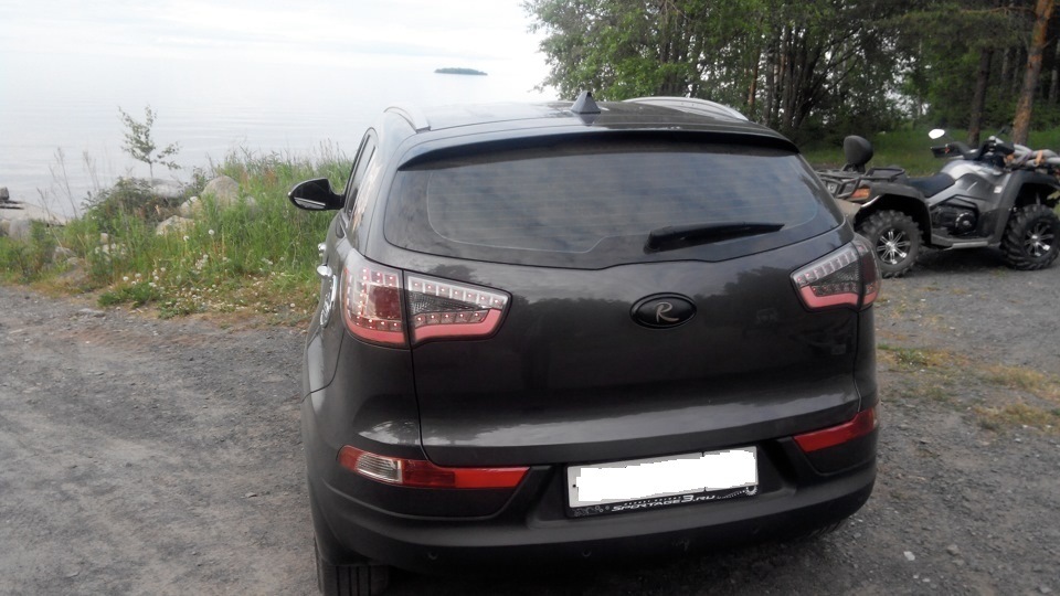 kia sportage 3 задние фонари