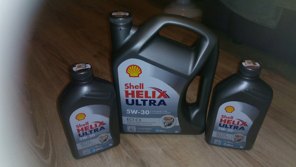 Масло shell helix ultra 5w30 ect c3 — Nissan X-Trail II (t31), 2 л ...