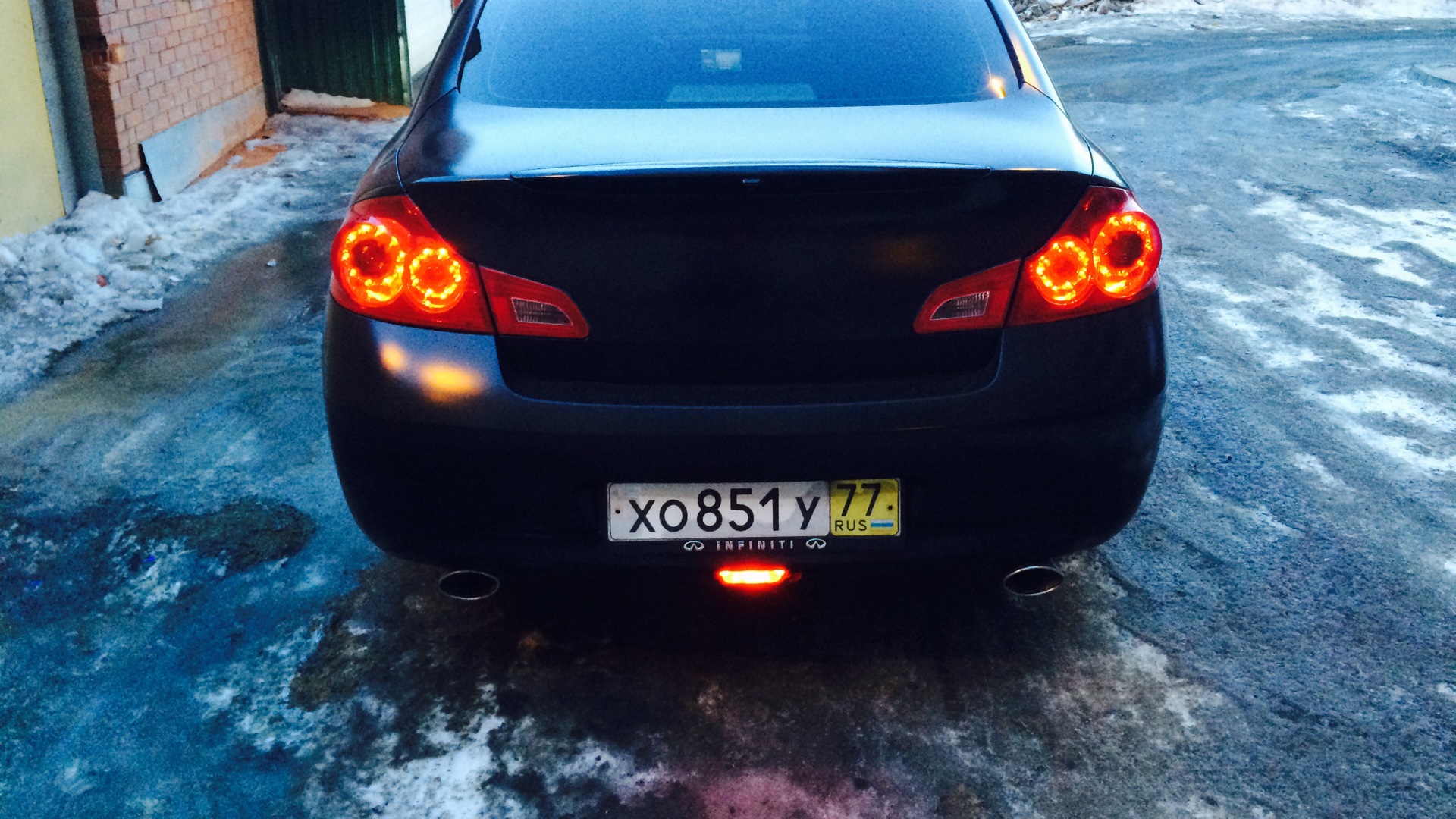 Infiniti G35 (V36) 3.5 бензиновый 2008 | Полуматовый на DRIVE2