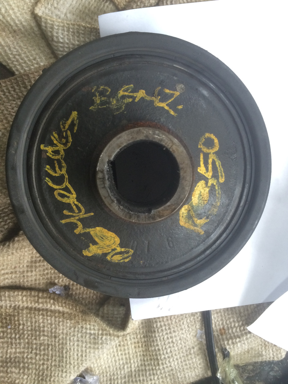 Срезало шпонку коленвала! Нашел лечение! — Mercedes-Benz E-class (W211 ...