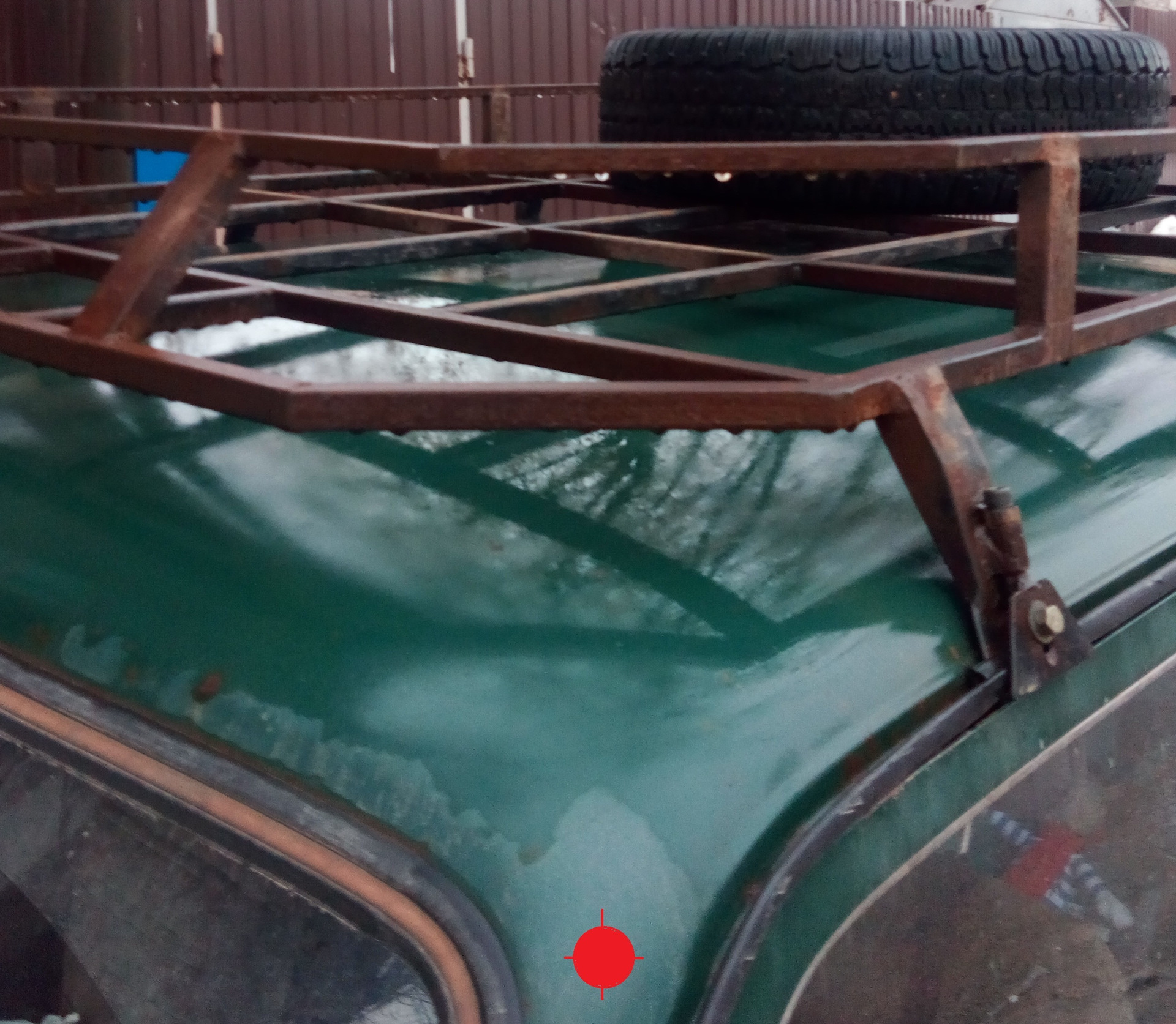 Куда лучше прикрутить СИ-БИ антенну? — Lada 4x4 3D, 1,7 л, 2000 года ...