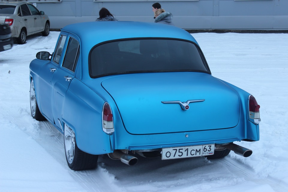 Картинки газ 21 зимой