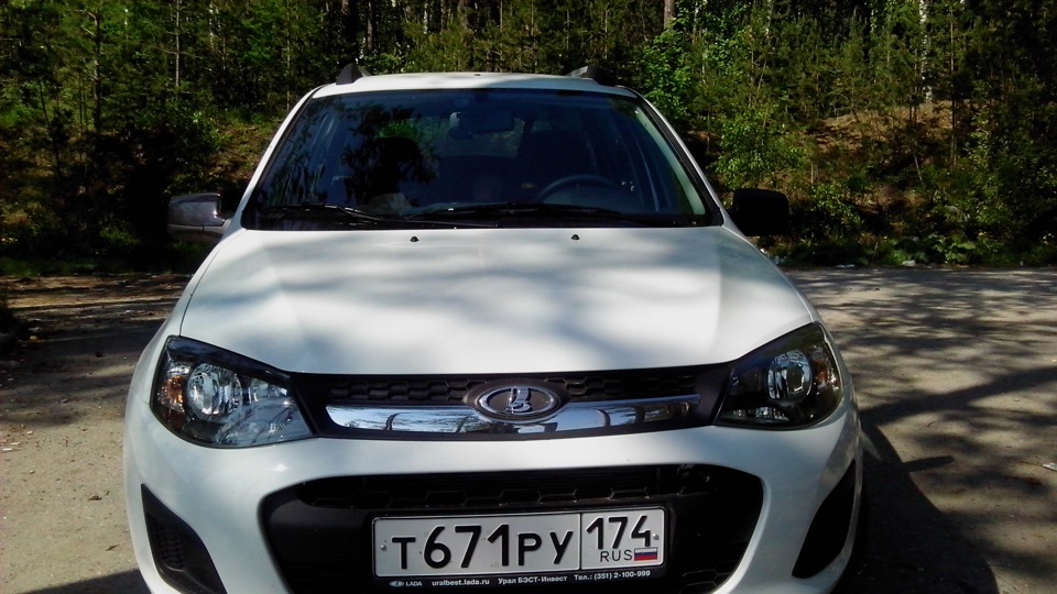 Ручка бардачка, брызговики от К1 — Lada Калина 2 универсал, 1,6 л, 2014 ...