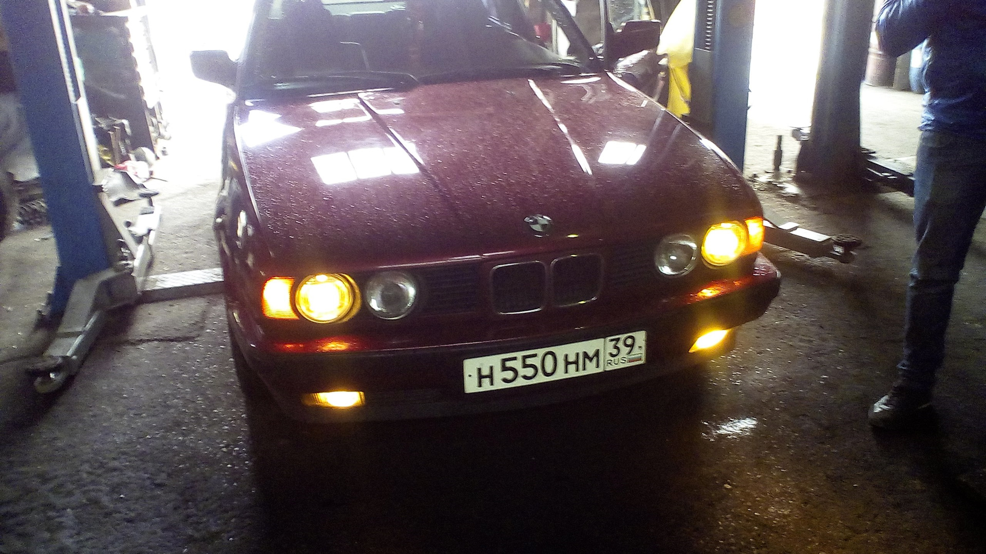 Bmw e34 не горят фары