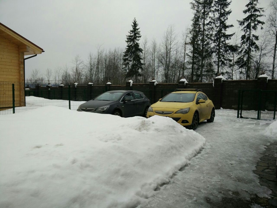 а вот это мы на шашлыках)))) — Opel Astra J