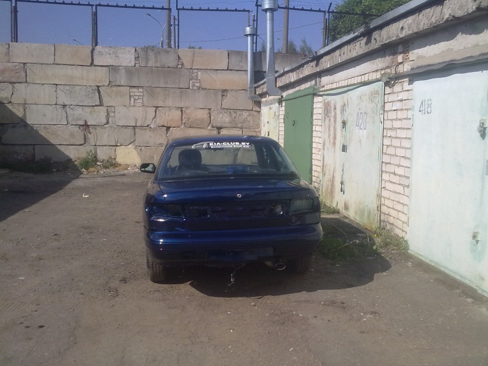Новости из гаража — KIA Sephia (1G), 1,6 л, 1993 года | кузовной ремонт ...