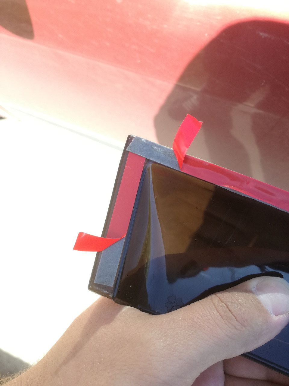 отгибаем по кусочку, примеряем… — Chevrolet Rezzo