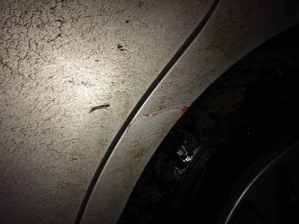 Поцарапали бампер на парковке — Skoda Octavia A5 Mk2, 1,4 л, 2012 года ...