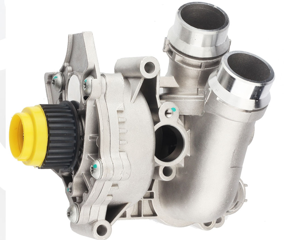 31.🆙 Установка помпы с алюминиевым корпусом, замена антифриза и бачка ...