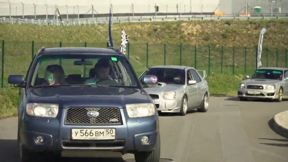 MOSCOW RACEWAY SubaFest 15" — Subaru Forester (SG), 2 л, 2007 года ...