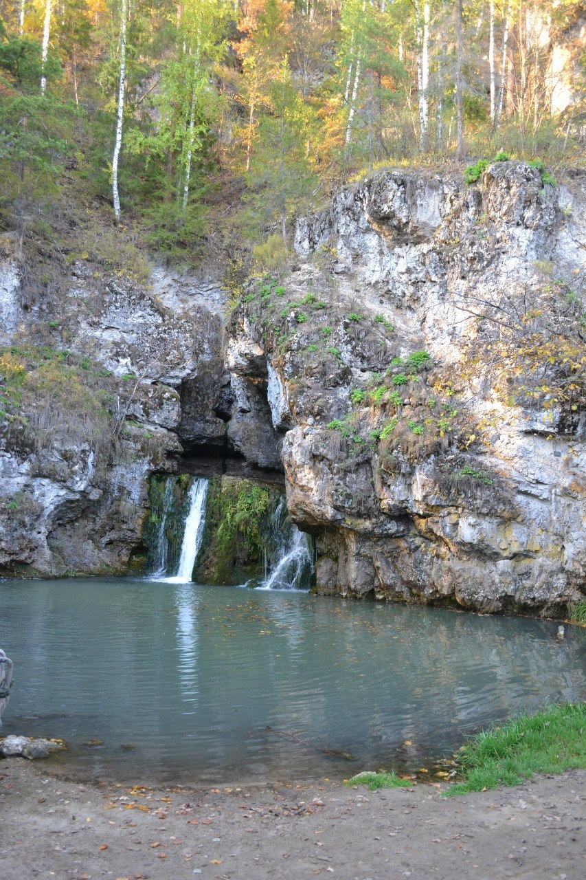 Белорецкий район водопад на Абзаново