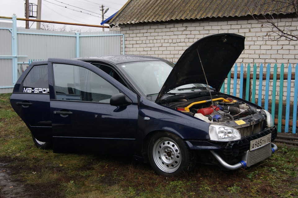Зима наступает — Lada Калина седан, 1,6 л, 2009 года | колёсные диски ...