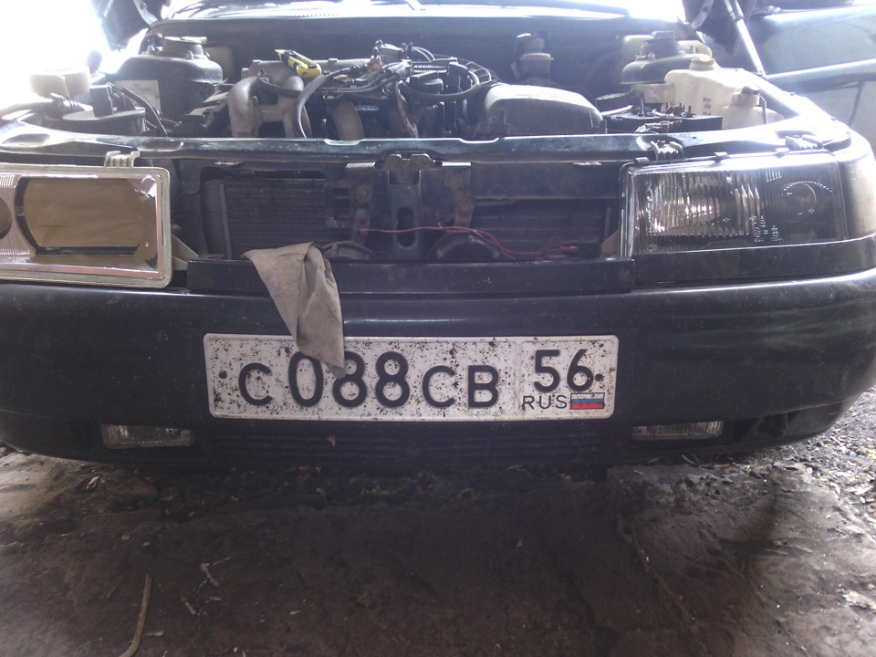 меняю стекло на фаре — Lada 21120, 1,5 л, 2003 года | своими руками ...