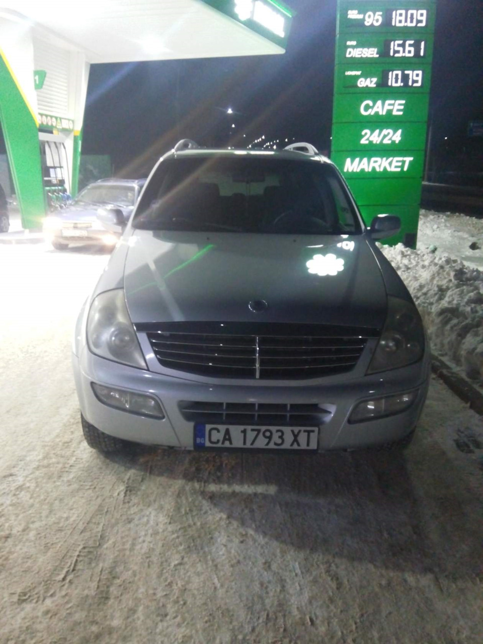 Кенгурятник Rexton — SsangYong Rexton (1G), 2,7 л, 2004 года | стайлинг |  DRIVE2