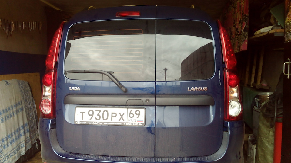 Дополнительные задние фонари — Lada Ларгус, 1,6 л, 2016 года | стайлинг ...