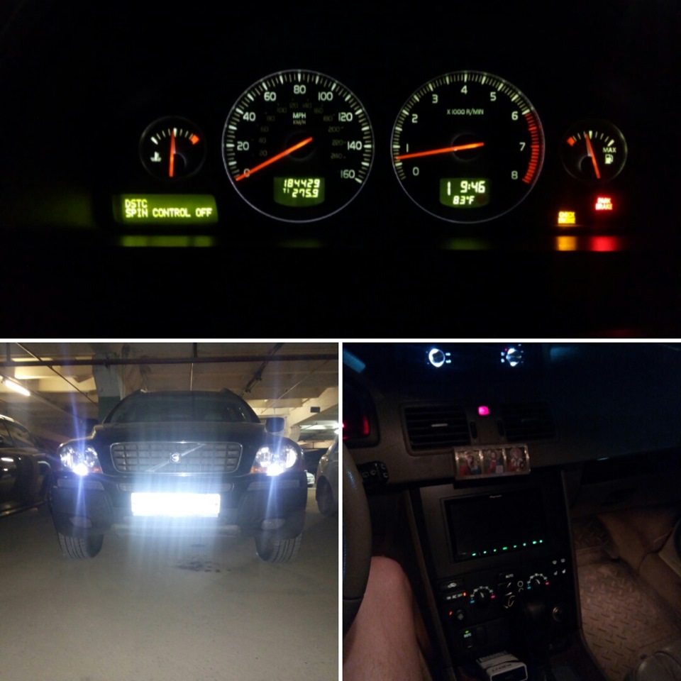 падаед давление в бензонасосе — Volvo XC90 (1G), 2,5 л, 2007 года ...