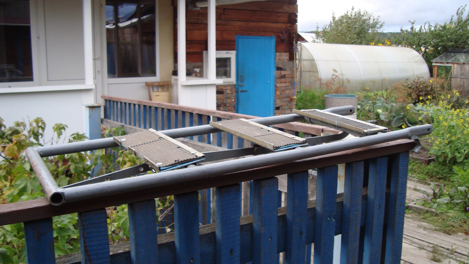 Лесенка в кунг. — УАЗ 3303, 2,9 л, 2005 года | аксессуары | DRIVE2