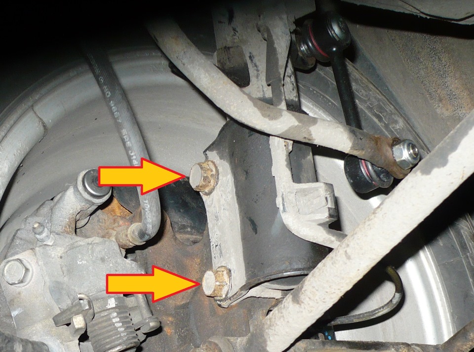 Замена задних барабанных тормозов на дисковые (монтаж) — Сообщество ...