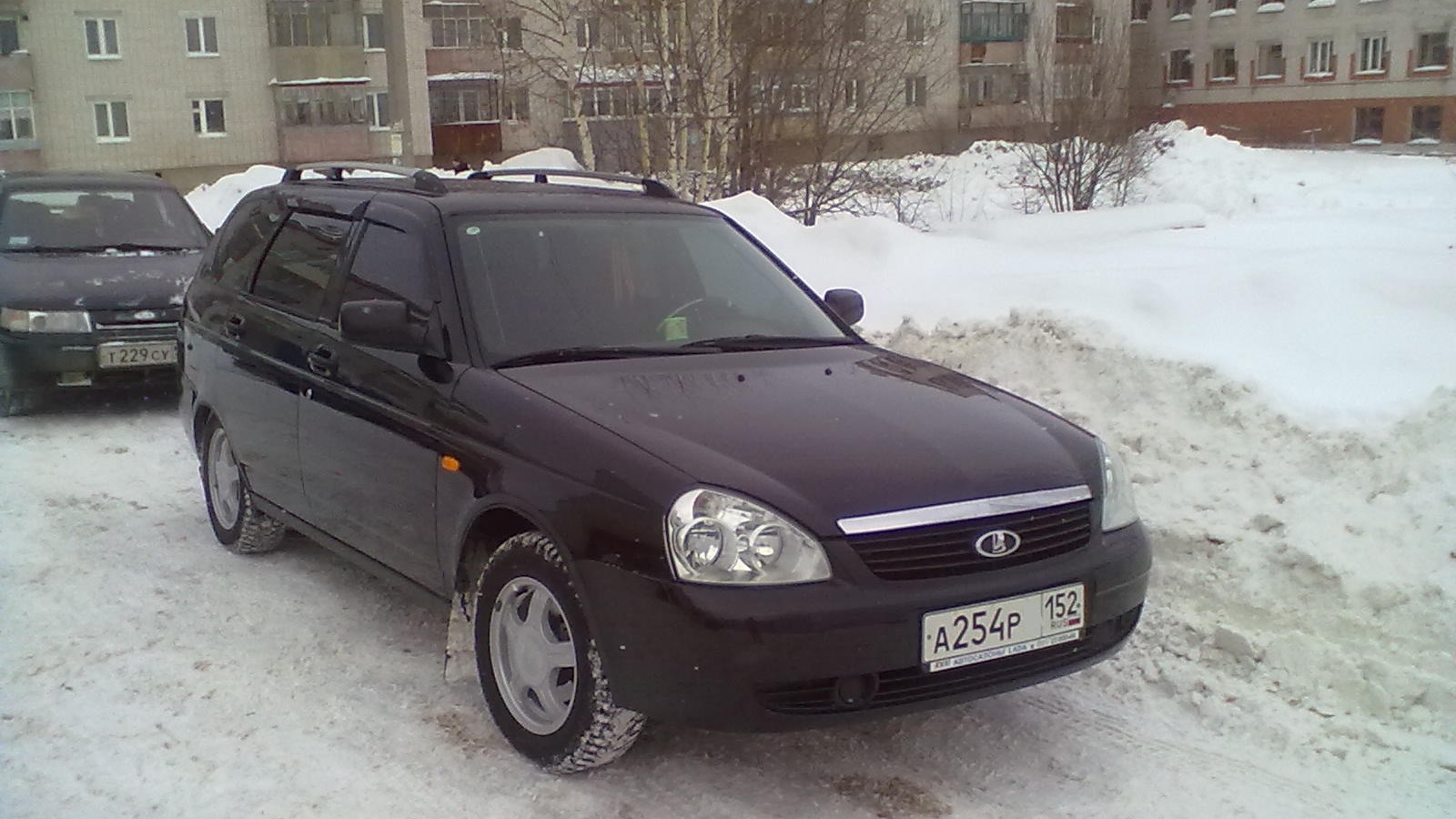 Lada Приора универсал 1.6 бензиновый 2009 | Чёрная приора на DRIVE2