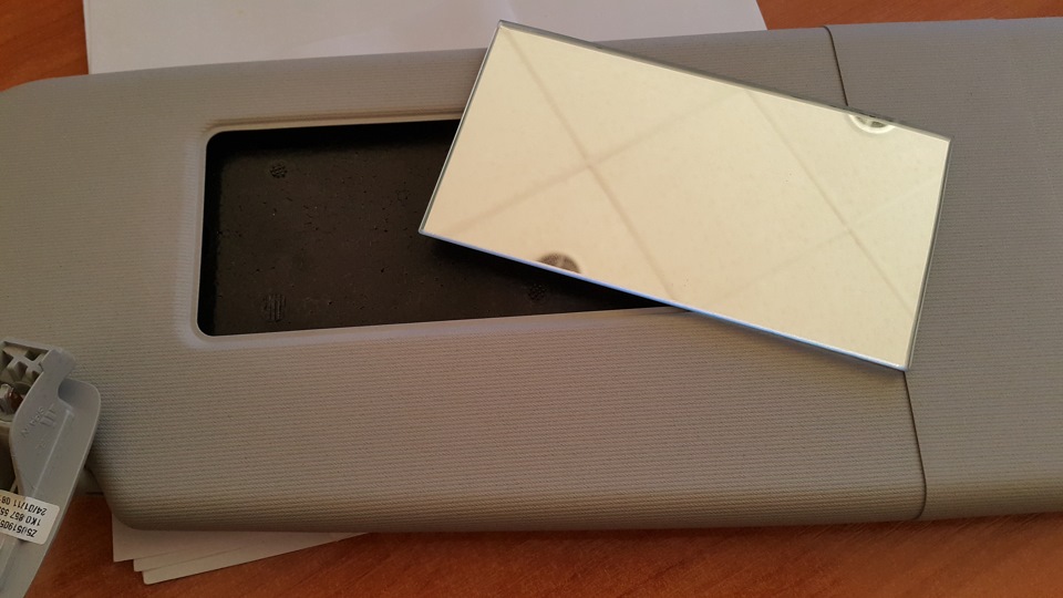 Как я ремонтировал зеркало в козырьке.(Golf VI) — Volkswagen Golf Mk6 ...