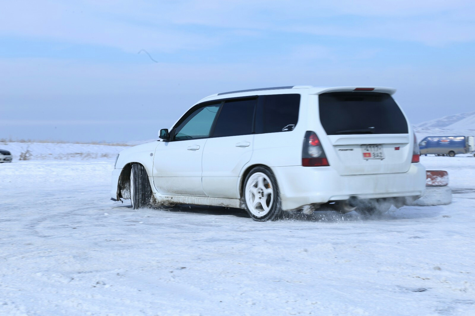 Моргает eco на subaru forester sg5