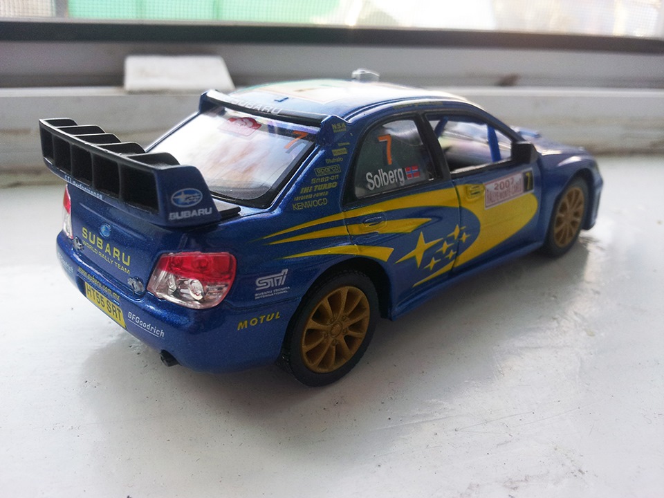 Субару Импреза WRC 2007 Drift