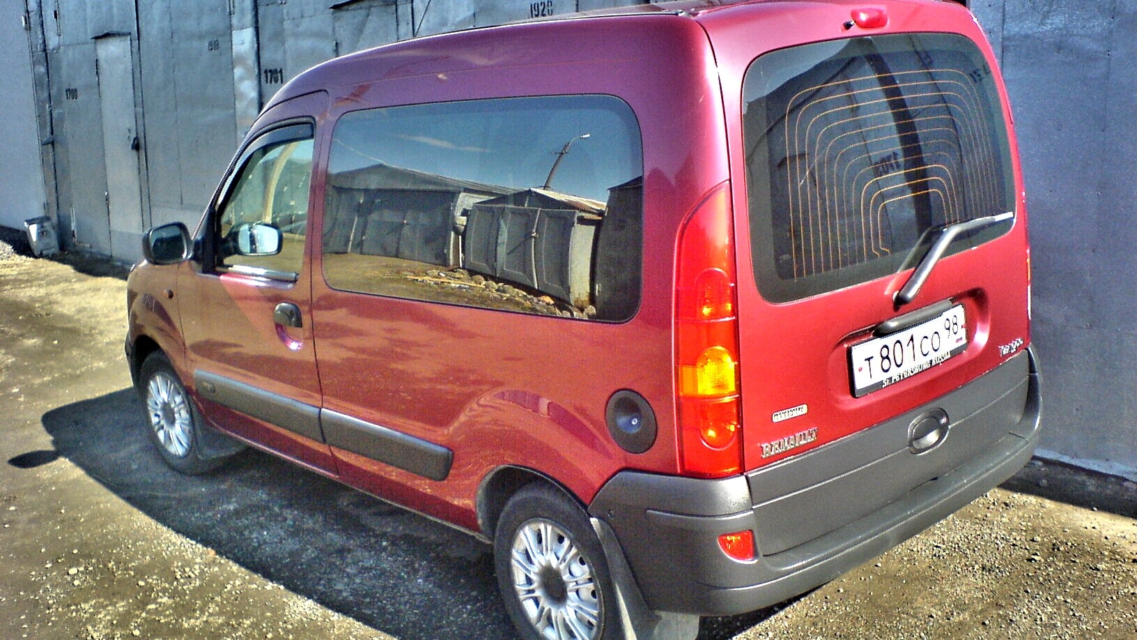Renault Kangoo (1G) 1.4 дизельный 2004 | Спелая вишня на DRIVE2