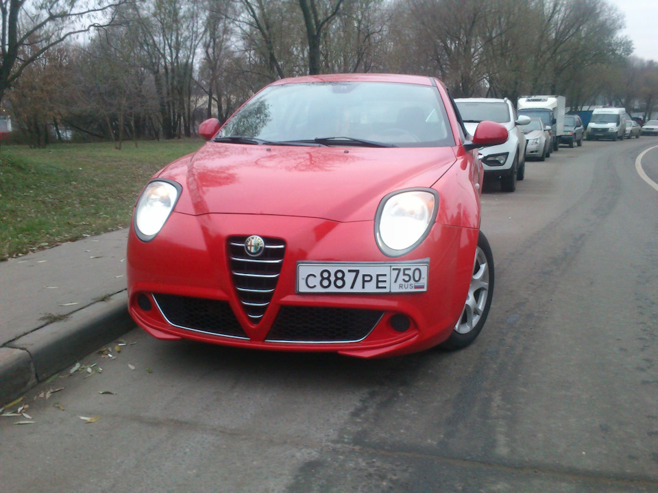 ближний свет — Alfa Romeo Mi.To, 1,4 л., 2009 года своими руками DRIVE2