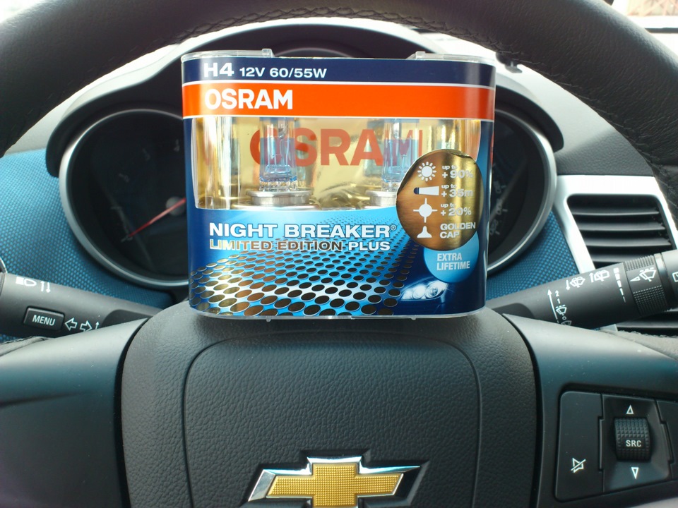Замена Ламп Ближ/Дал. и габариты — Chevrolet Cruze (1G), 1,8 л, 2012 ...
