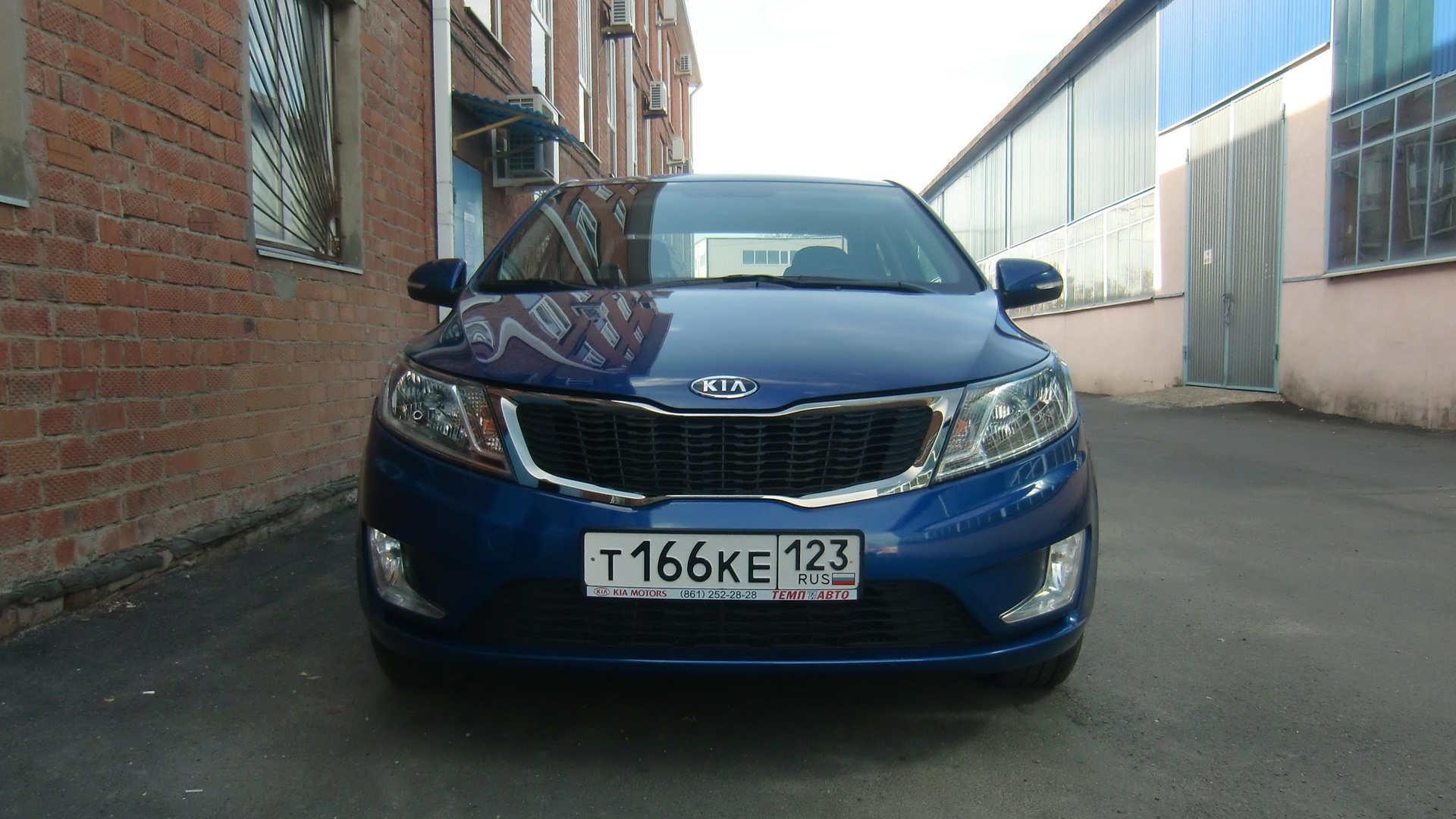 KIA Rio (3G) 1.6 бензиновый 2013 | Spec.B на DRIVE2