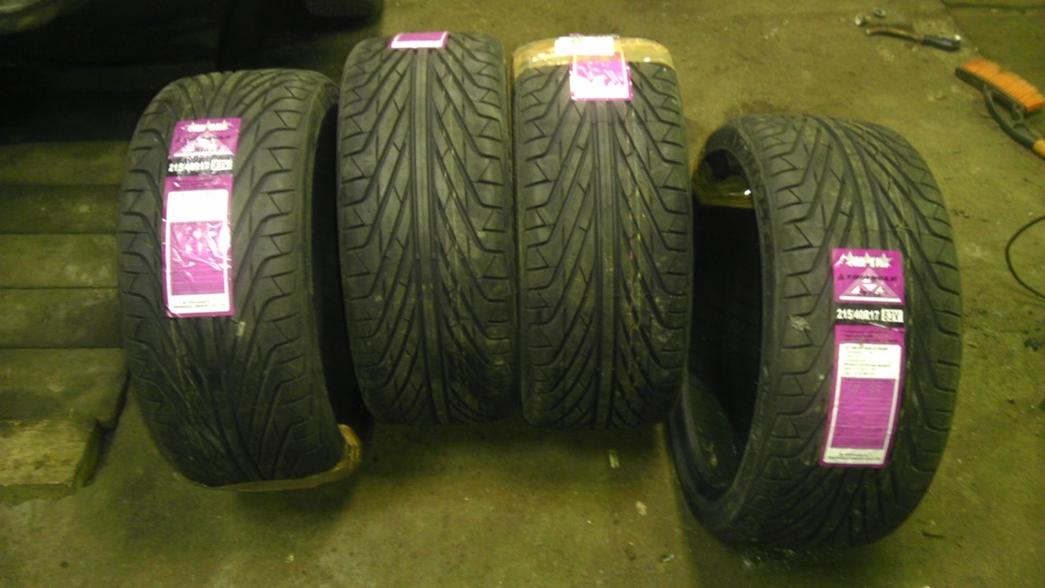 Triangle 215/40 R17 — Mitsubishi Lancer IX, 2 л, 2005 года | шины | DRIVE2