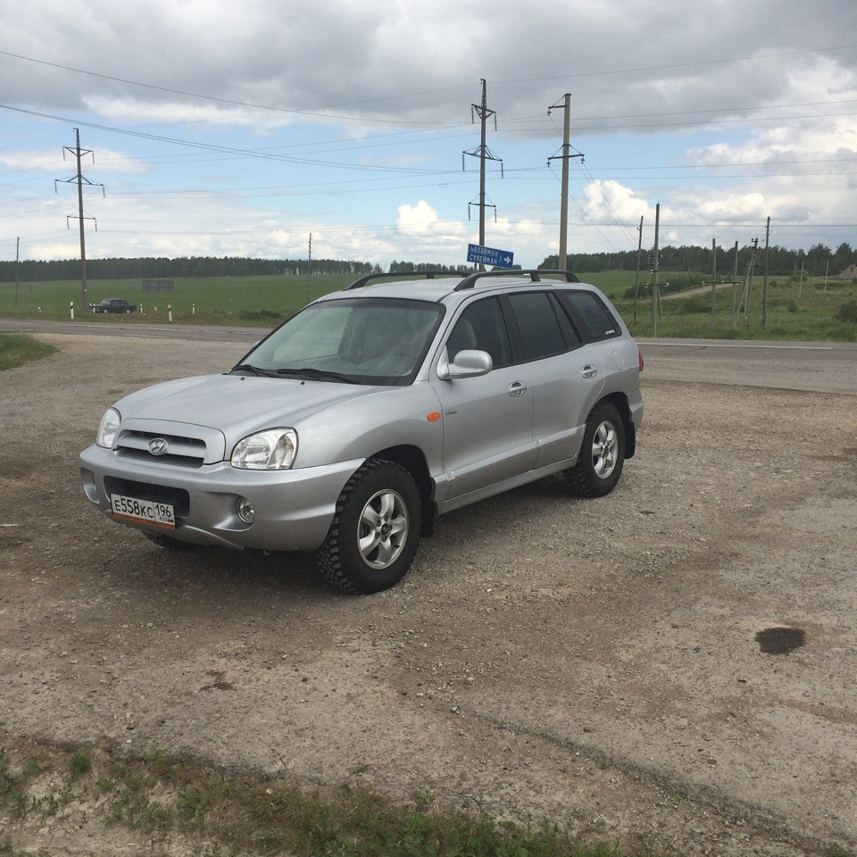 Екб-Самара-Волгоград-Джубга-Абхазия-Пицунда — Hyundai Santa Fe (1G), 2 л,  2008 года | путешествие | DRIVE2