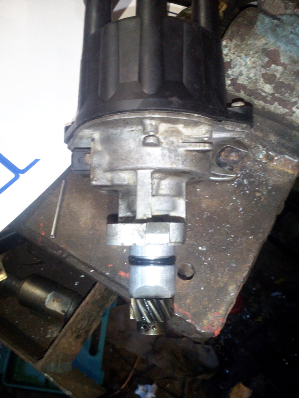 трамблер как выставить? — Mitsubishi Pajero (2G), 3 л, 1995 года ...