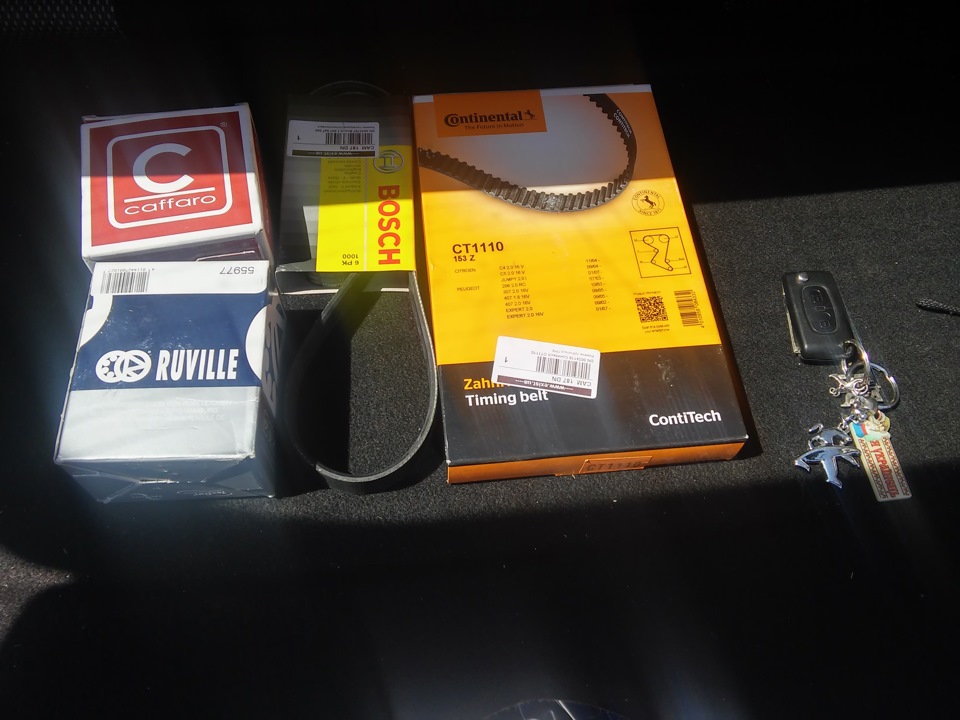 Замена ремня ГРМ — Peugeot 307, 2 л, 2007 года | запчасти | DRIVE2